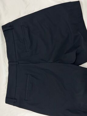 SPANX women’s Dark Navy Flat Front Performance Shorts